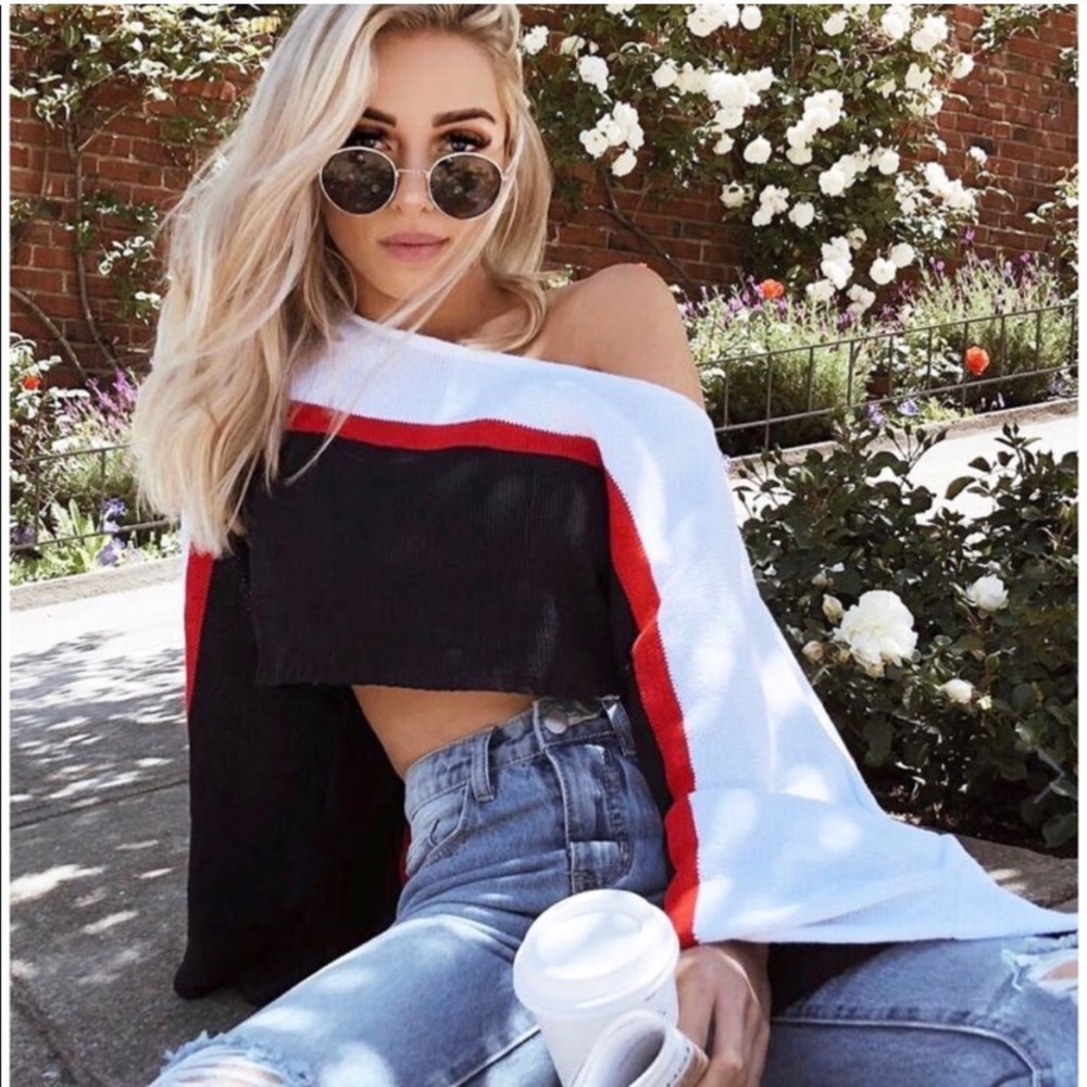Knit Cropped Sweater